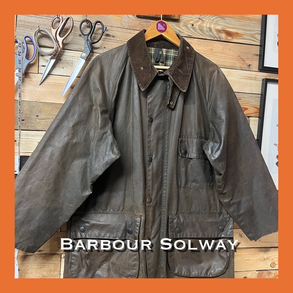 Barbour Solway Zipper wax jacket cleaning The Wax Jacket Cleaning