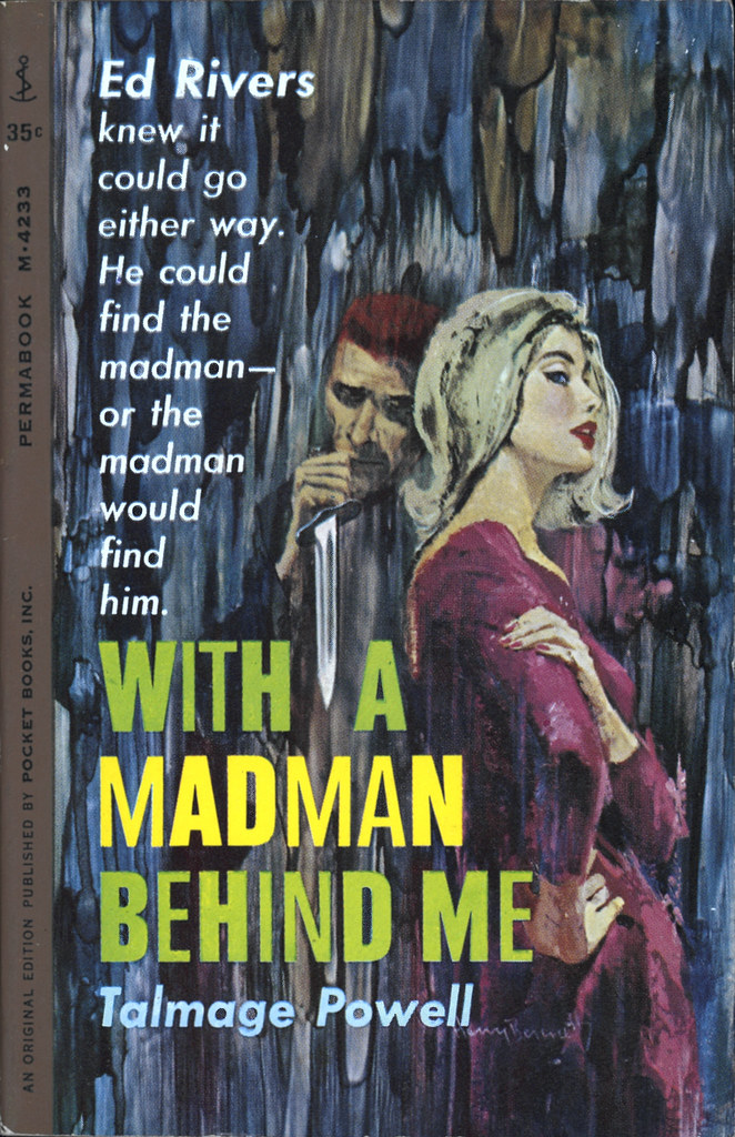Talmage Powell, With A Madman Behind Me. Pocket Books / P… Flickr