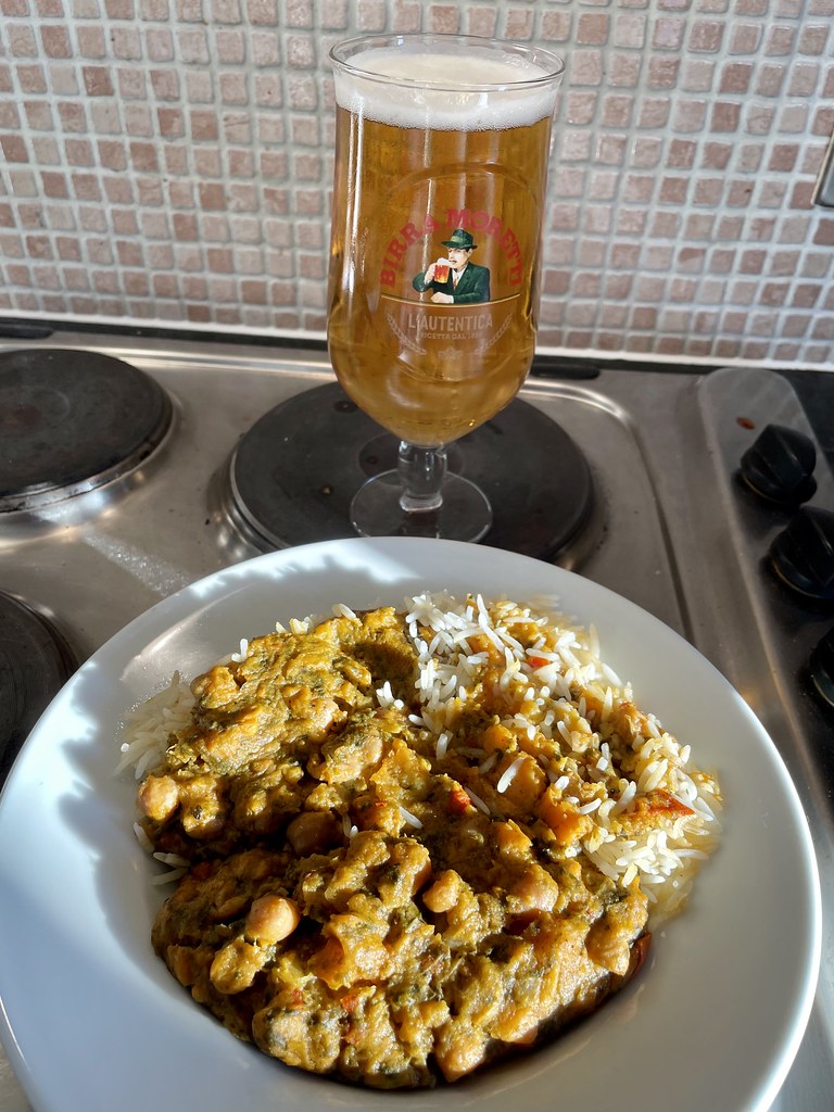 Chickpea Curry Chickpea Curry with butternut squash Flikrman Gaz