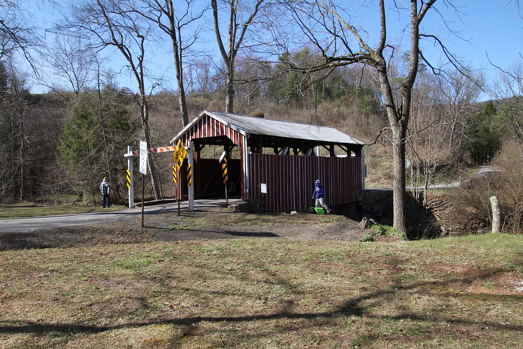 Rebuck Covered Bridge, also known as the Himmel Church Cov… Flickr