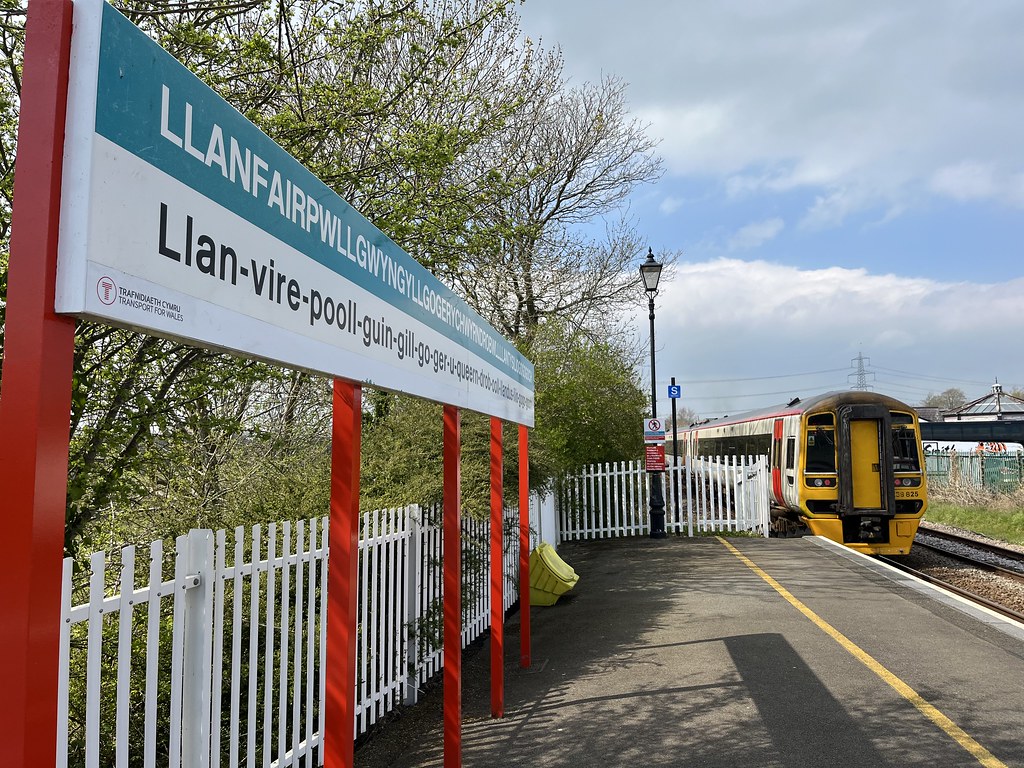 Llanfairpwll Railway Station Graham Benbow Flickr