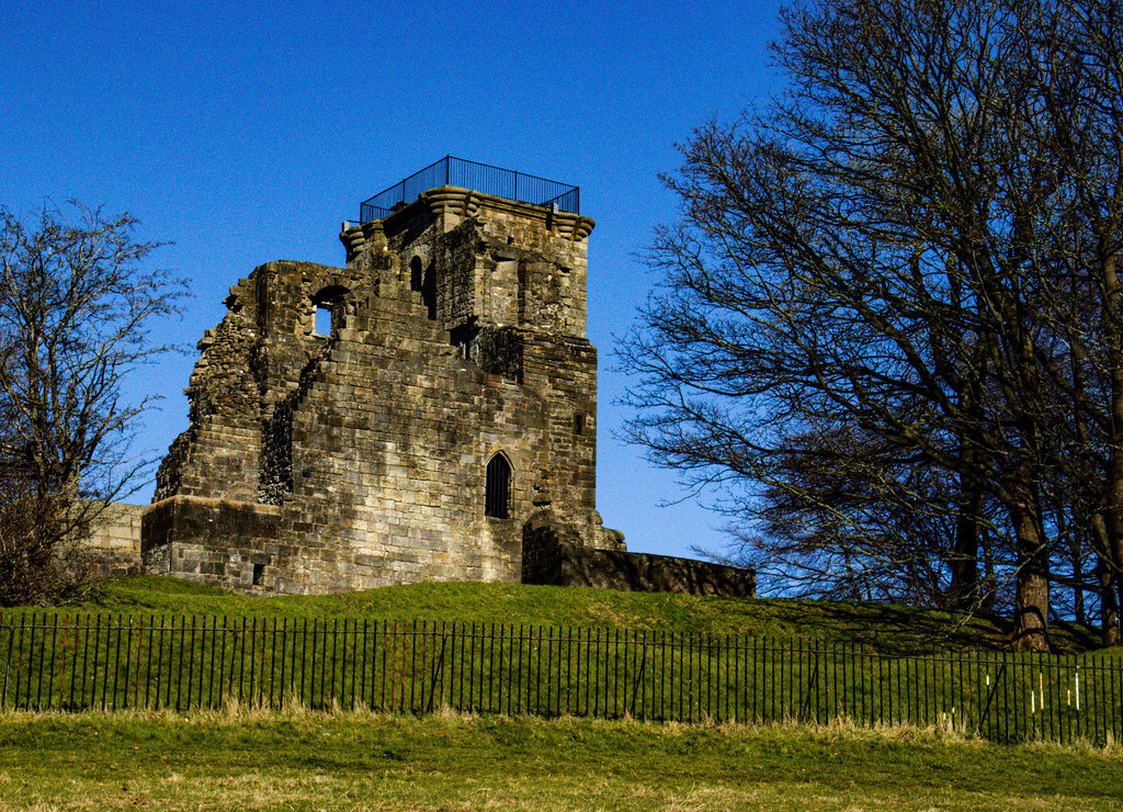 Cathcart Castle Scottish Castle ruins in paisley,Scotland Fiona
