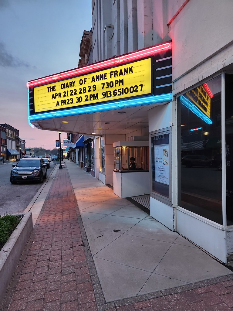 marquee Leavenworth Kansas Community Theater Flickr