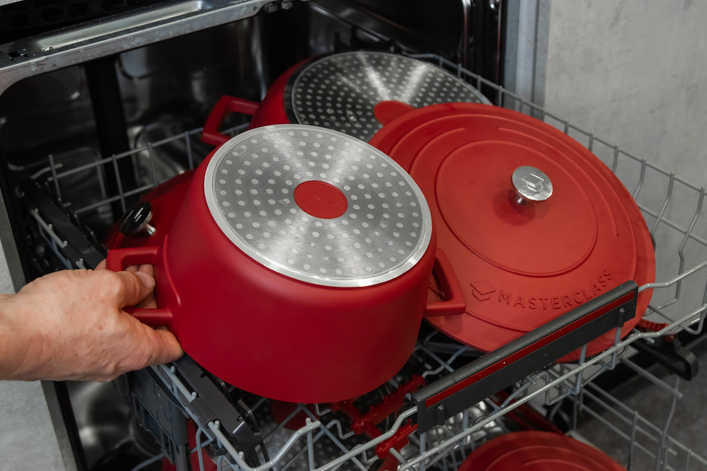 Casserole Dishes Being Loaded Into The Dishwasher by https… Flickr