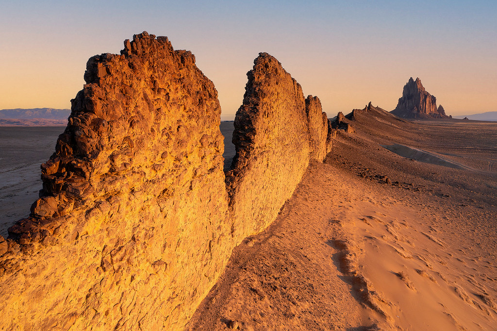 Shiprock New Mexico Justin Terveen Flickr
