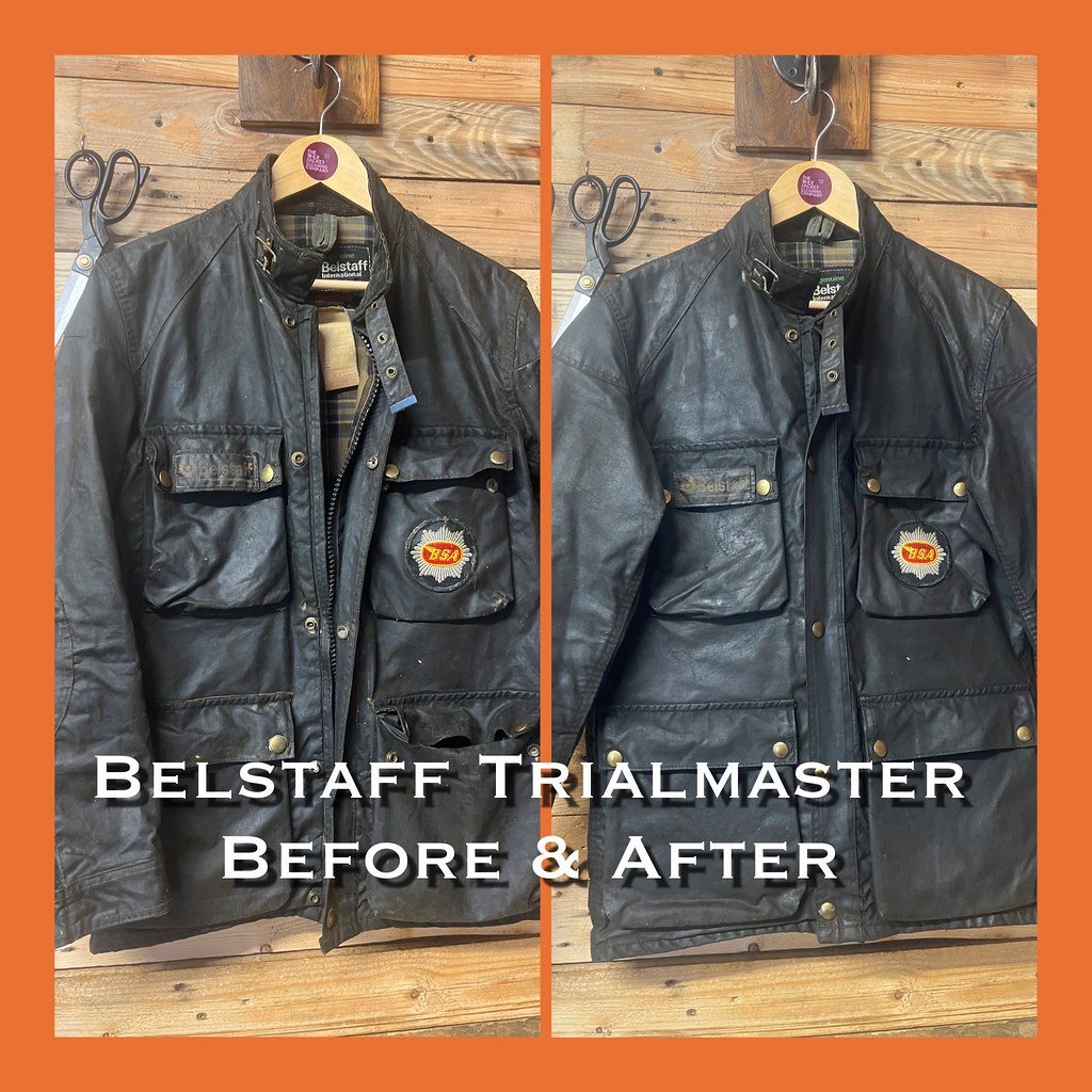 Belstaff Trialmaster Wax Jacket Cleaning The Wax Jacket Cleaning Company Flickr