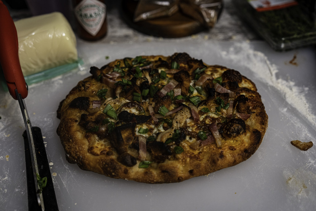 Waffle Chicken Pizza Damon Edstrom Flickr