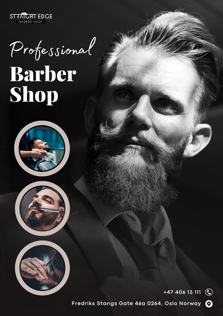 A Professional Barber Shop in Oslo Straight Edge Barber Sh… Flickr