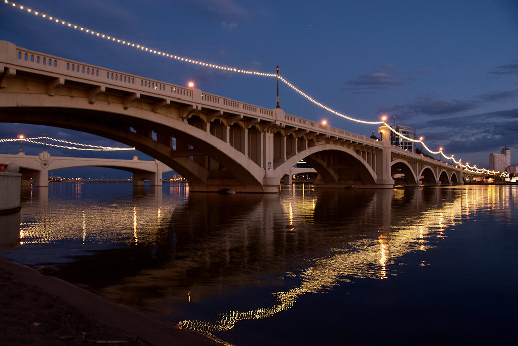 Mill Ave. Bridge, Tempe, Arizona The Mill Avenue Bridges c… Flickr