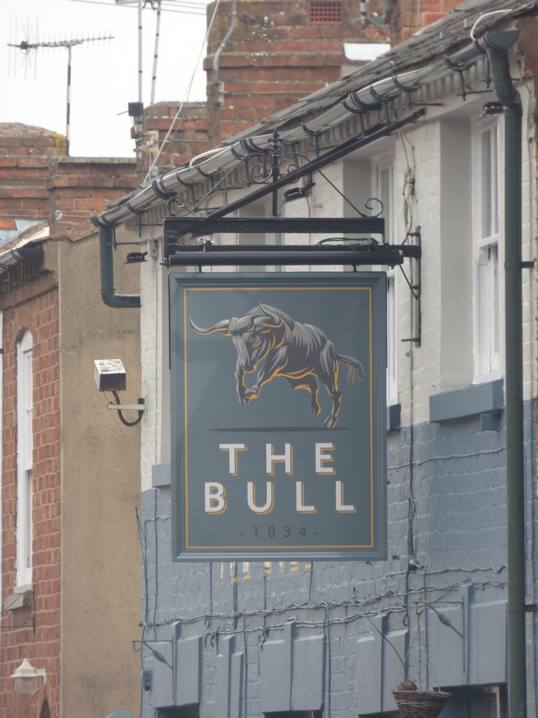 The Bull Bull Street, StratforduponAvon pub sign a photo on