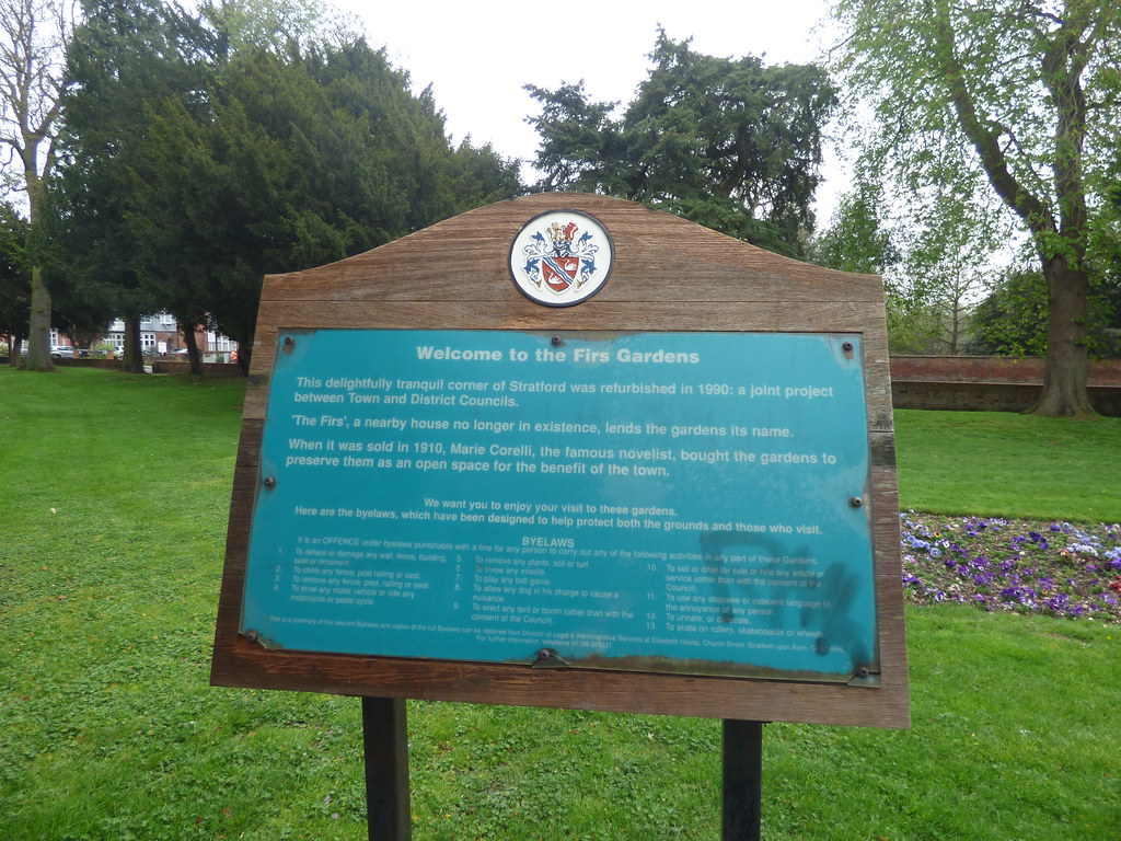 to The Firs Gardens, StratforduponAvon Popped in… Flickr