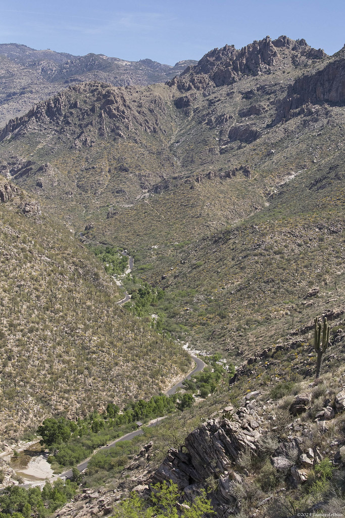 Sabino Canyon The stream crosses the road several times as… Flickr