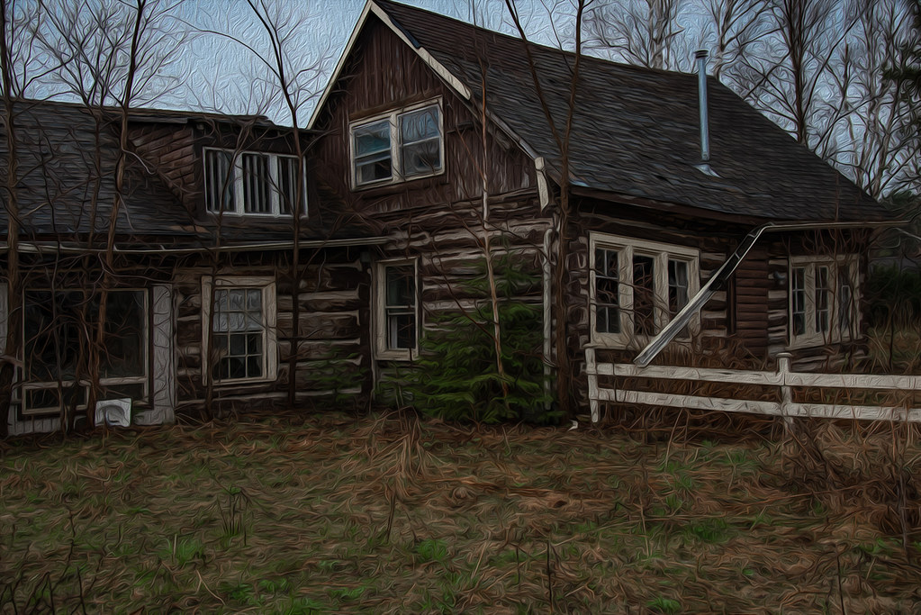Derelict log building. Coboconk, Ontario Bill Horton Flickr