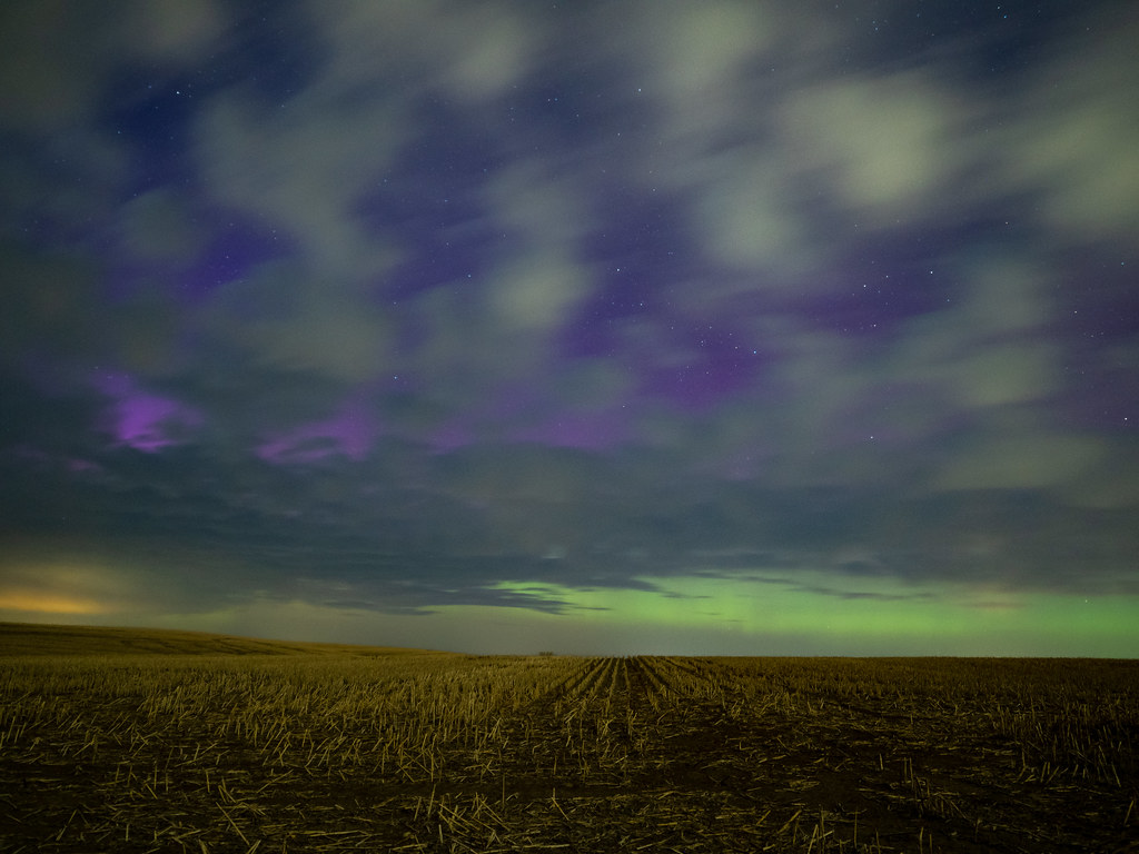 Last Night's Aurora Lincoln, Nebraska I had read several r… Flickr