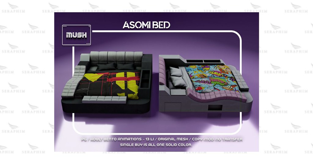 New Asomi Bed At Mush! Type of Item New Release Item Deta… Flickr