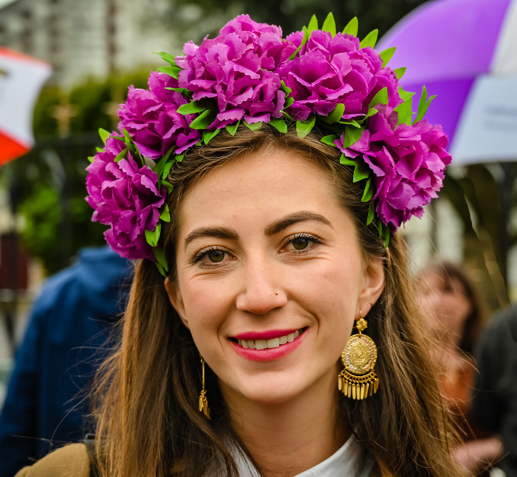 Flower Girl. Cork, Ireland. Jimmy Howard Flickr