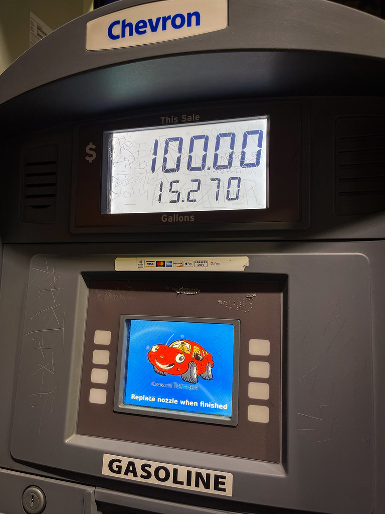 Gas Prices 04/24/2023 (in DTLA/Chinatown) Mike Smith Flickr