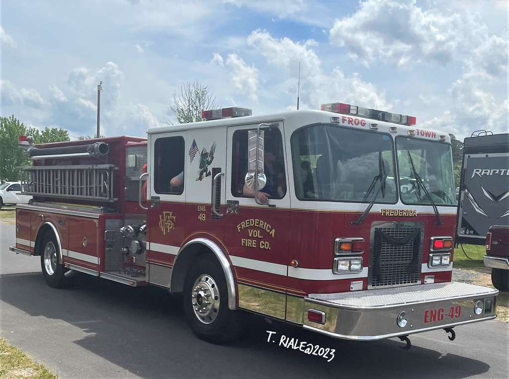 Station 49 Frederica Volunteer Fire Company Engine 49 (Ken… Flickr