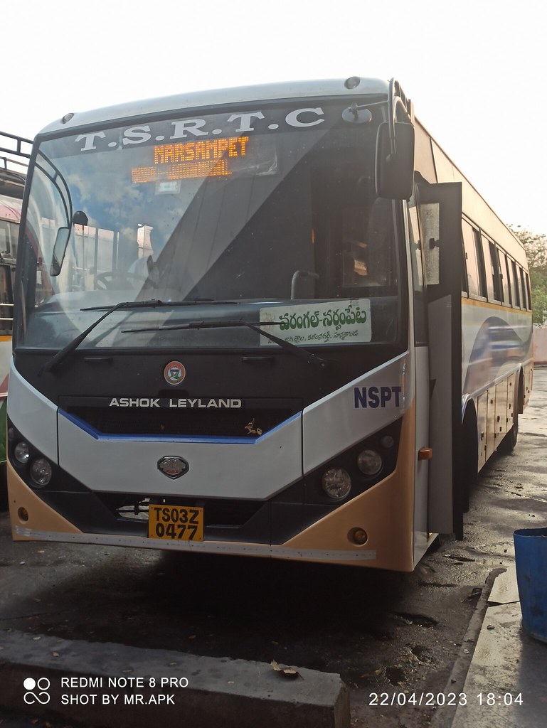TSRTC buses clicked at Karimnagar, Hanmakonda, Warangal t… Flickr