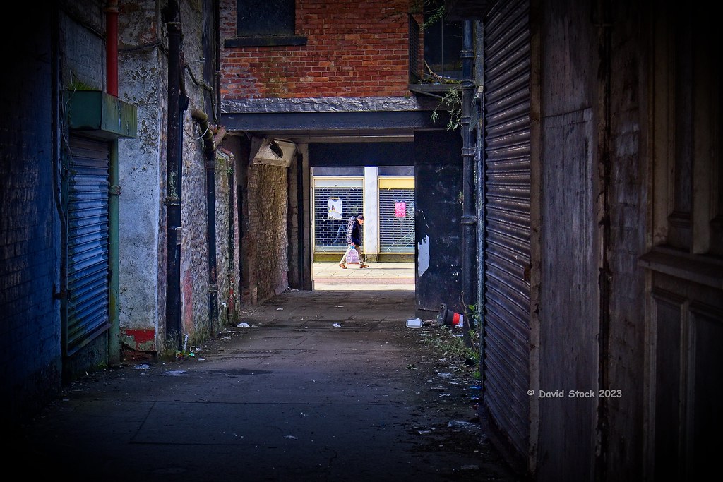 Seedy back alley .. Auckland david stock Flickr