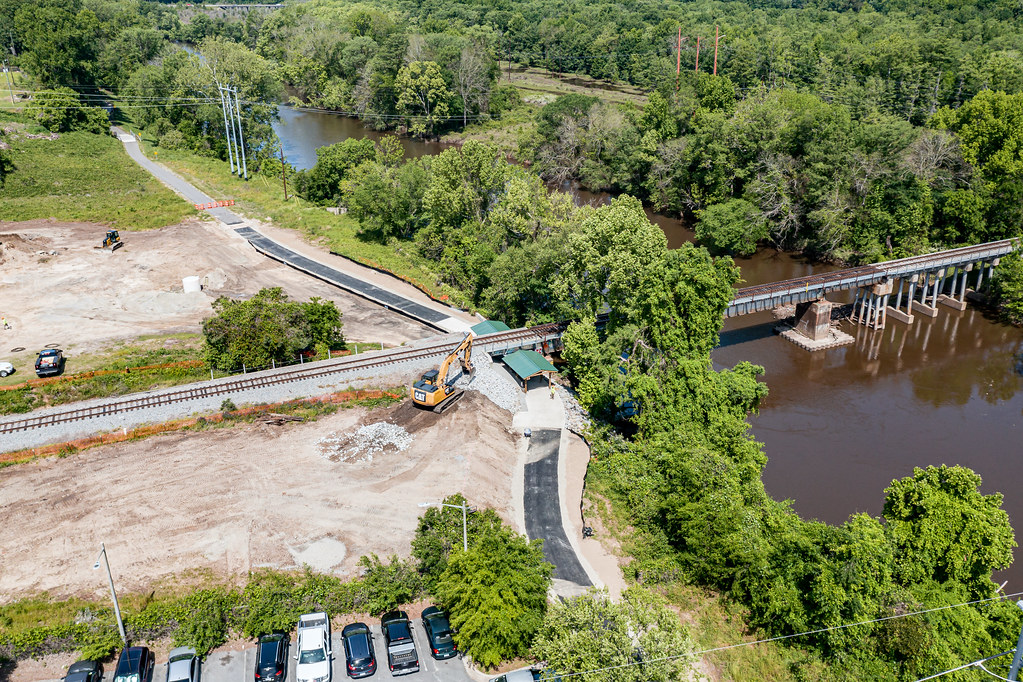 Greenway Construction Construction on the greenway extensi… Flickr