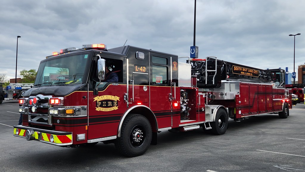 Ladder 42 South Salt Lake City Fire Department Salt Lake C… Flickr