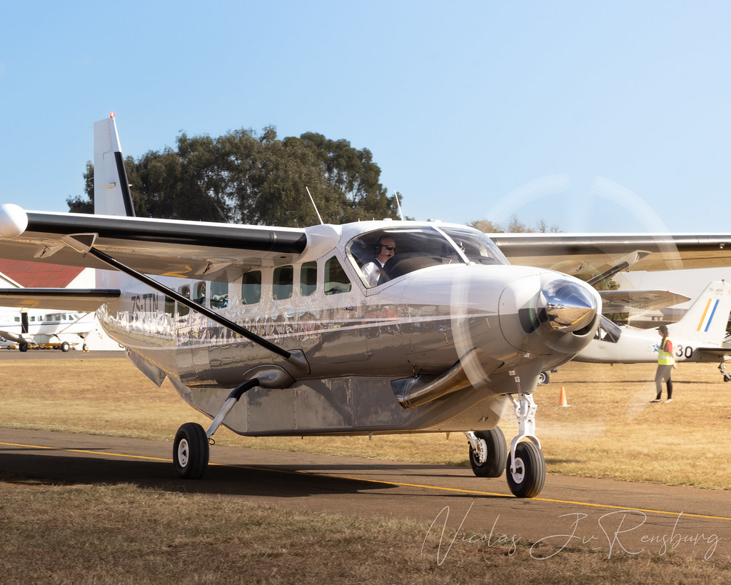 Cessna C208 Grand Caravan at Brakpan Airfield Nicolas Jansen van