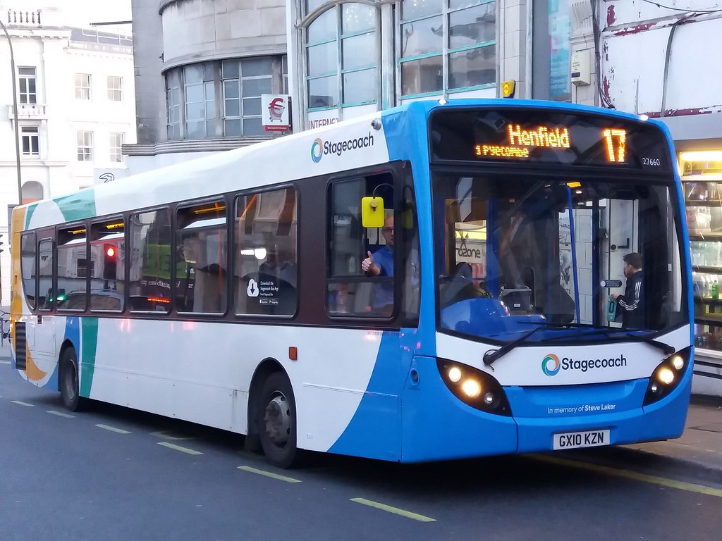 Stagecoach In The South Downs 27660 GX10 KZN Dyke Road… UK Bus