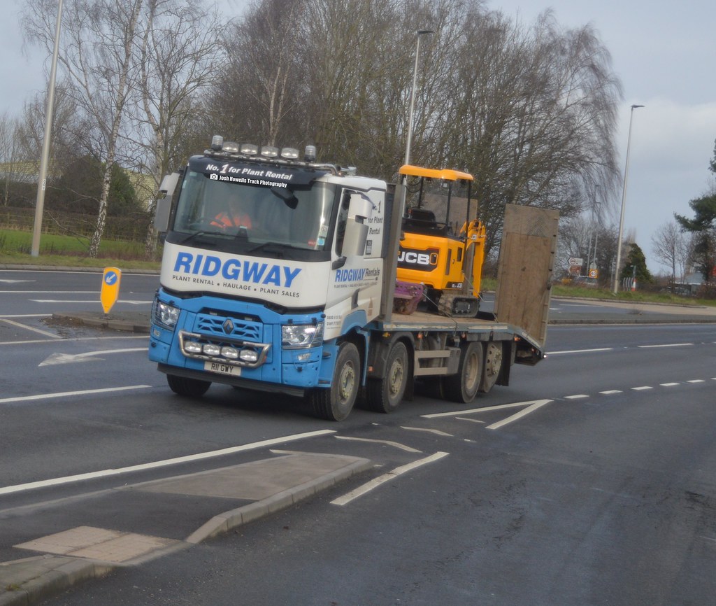 Ridgway Rentals R11 GWY Driving Along the A5 Passing Gledr… Flickr