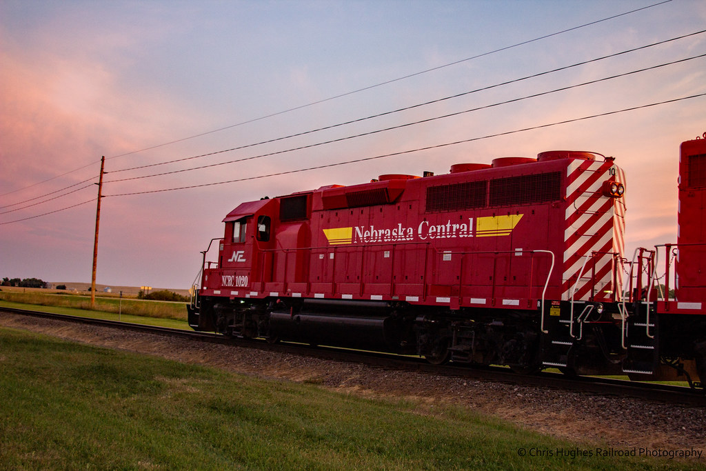 Nebraska Central Railroad Nebraska Central GP383 1020 sit… Flickr