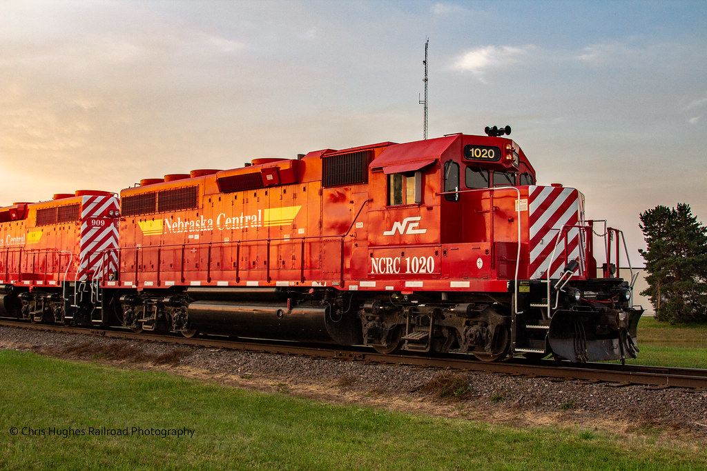 Nebraska Central Railroad Nebraska Central GP383’s 1020 s… Flickr