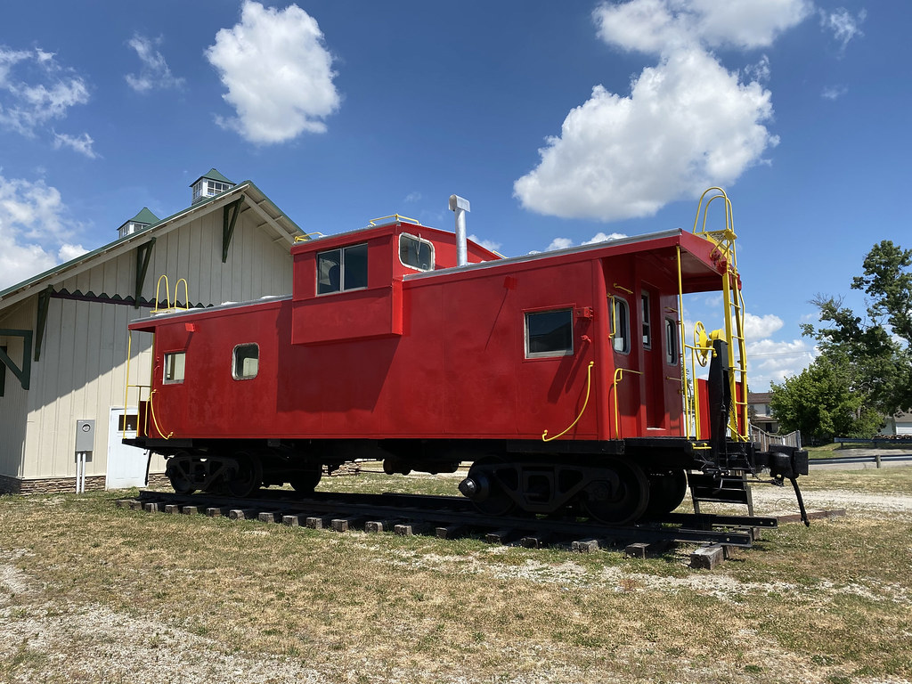 OH Eaton Caboose Caboose in Eaton, Ohio. Ken Flickr