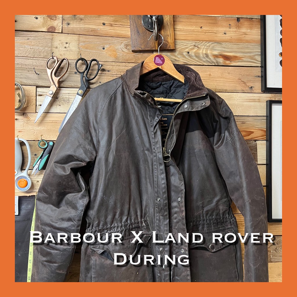 Barbour X Land Rover Wax Jacket Cleaning The Wax Jacket Cleaning