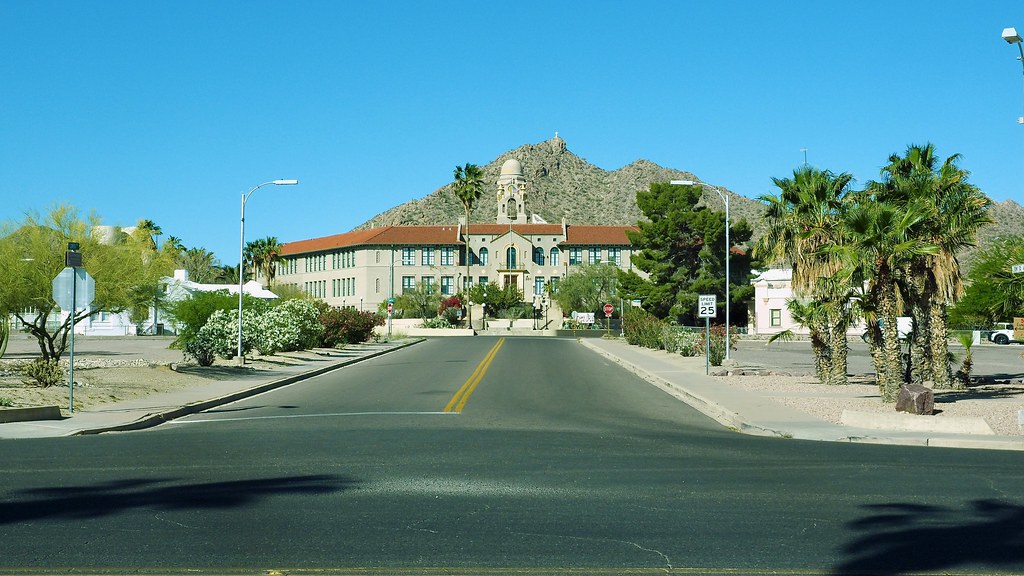 Ajo Arizona Downtown Ajo built by the Phelps Dodge Company… Clay
