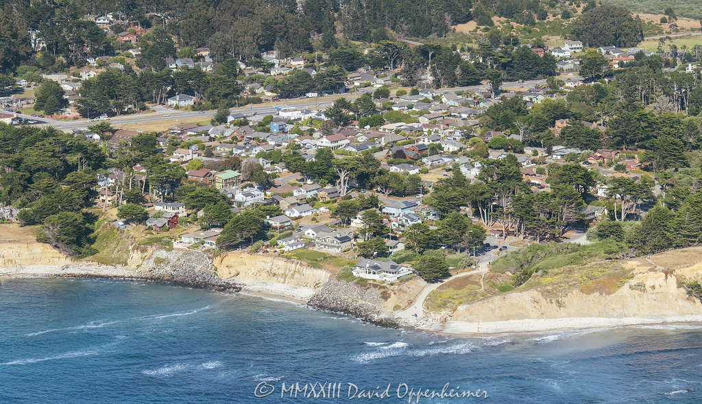 Moss Beach California Aerial View Moss Beach and J V Fitzg… Flickr