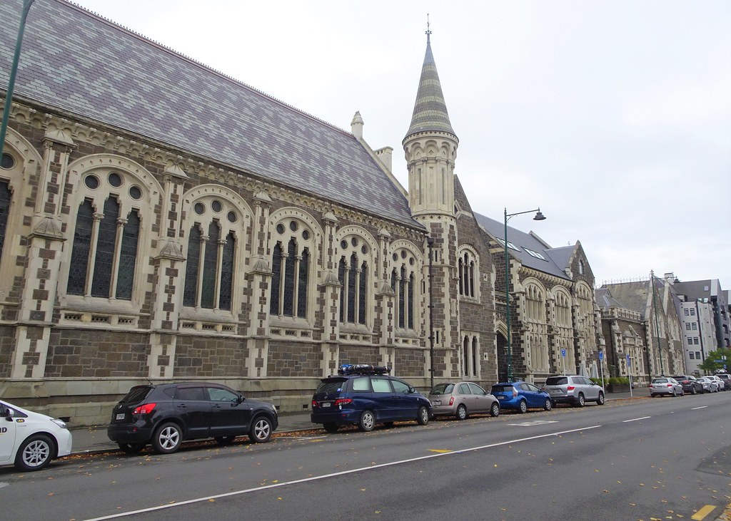 Christchurch. New Zealand. One of the many Gothic building… Flickr