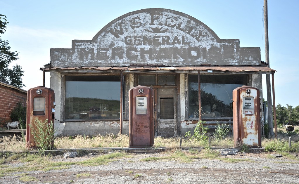 Cogar, Oklahoma W.S. Kelly General Merchandise. Highway 15… Flickr