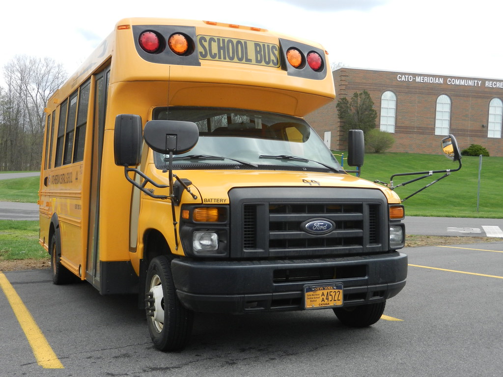 CatoMeridian Central School 44 (2) Bus lot Cato, NY Cincinnati