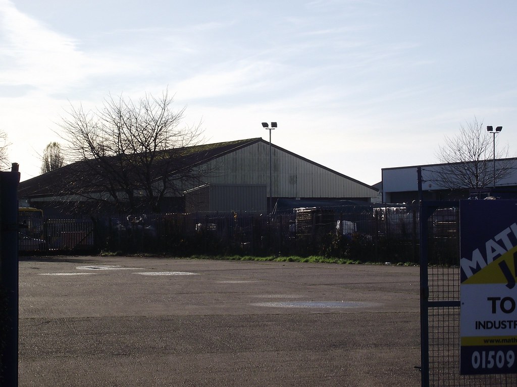 Hangar as viewed from Bakewell Road steve h 2 Flickr