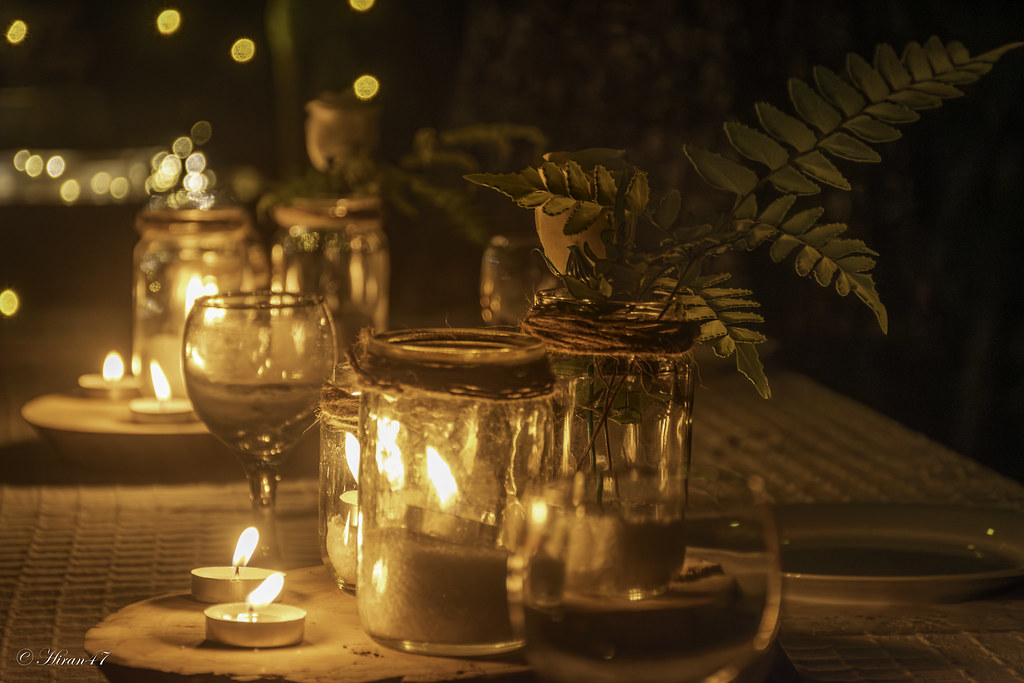 Candle Lights Sri Lanka Hiran Karandeniya Flickr