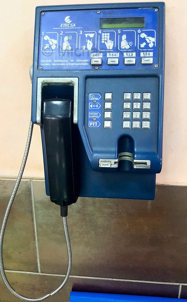 Public Phone, Havana , Cuba 19th February 2019., Havana, C… Flickr