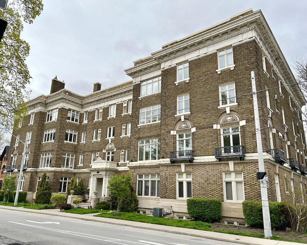 The Herkimer Apartments, Hamilton ON, April, 2022 Tim Boyd Flickr