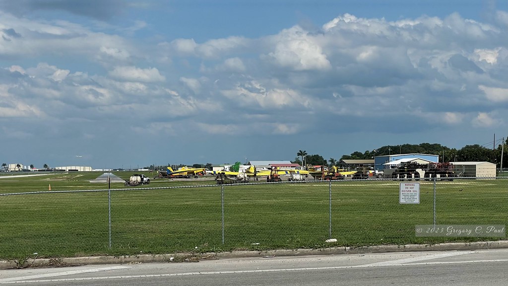 Crop dusters at Belle Glade, FL Airport sjbp Flickr