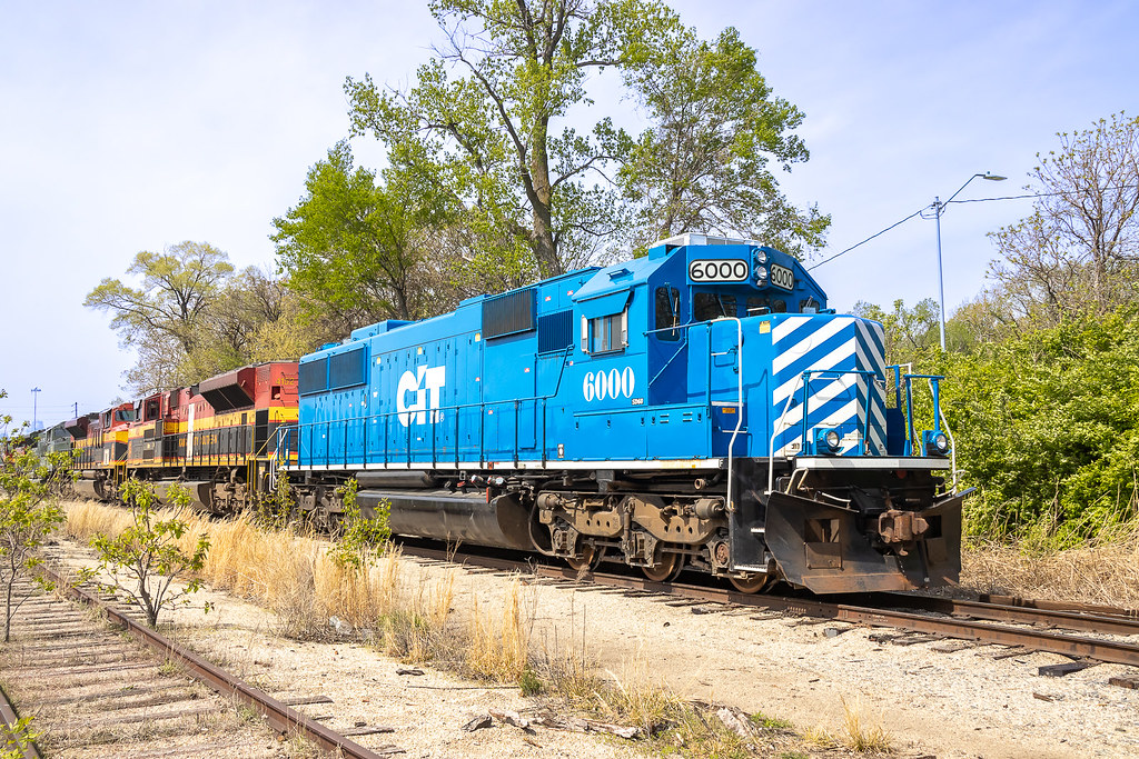 CIT Leasing CITX 6000 (EMD SD60) Mid America Lead Kansas C… Flickr