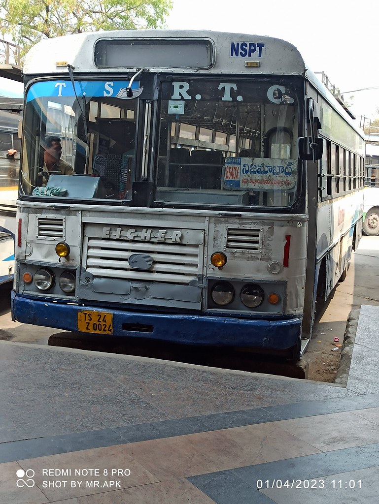 TSRTC buses clicked at Karimnagar, Hanmakonda, Warangal t… Flickr