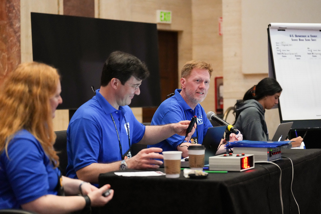 2023 National Science Bowl® Dr. Emily Mace and other offic… Flickr