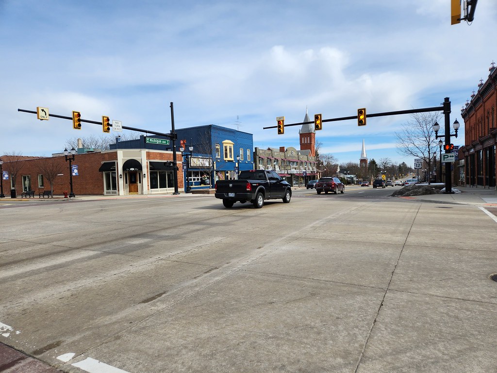 Downtown Saline, Michigan March 16th, 2023 A visit to Sa… Flickr