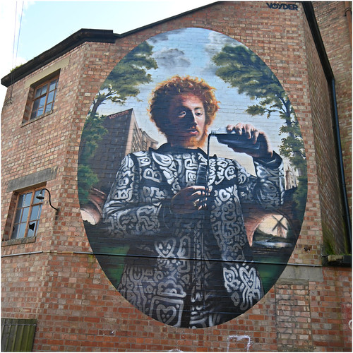 Mr Doodle Visits Ashford Kent An interesting mural from Vo… Flickr