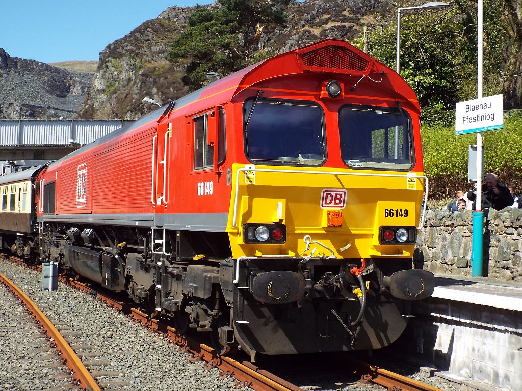 66149, Blaenau Ffestiniog, 22042017 UK Railtours Euston … Flickr