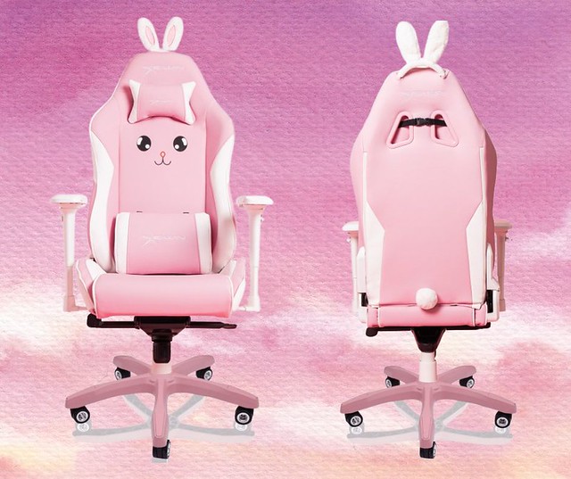 EWIN Pink Bunny Gaming Chair Giveaway (Ends 5/31) SilvieArmas